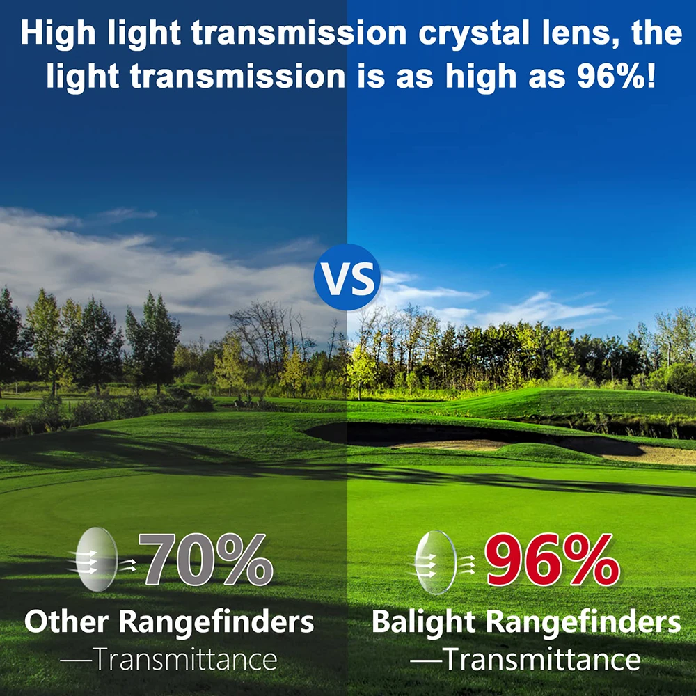 Golf Laser Rangefinder for Hunting 1800M 600M Golf Range Finder with Flag Lock Slope Pin Laser Distance Meter Range Binoculars