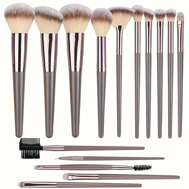 Luxury Soft Fluffy Cosmetic Brush Set for Effortless Beauty