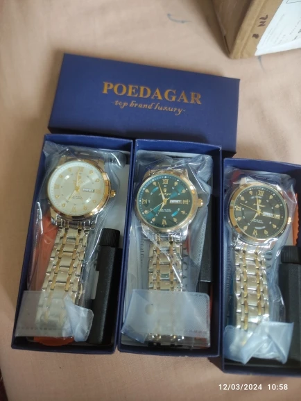 POEDAGAR Luxury Watch for Men photo review