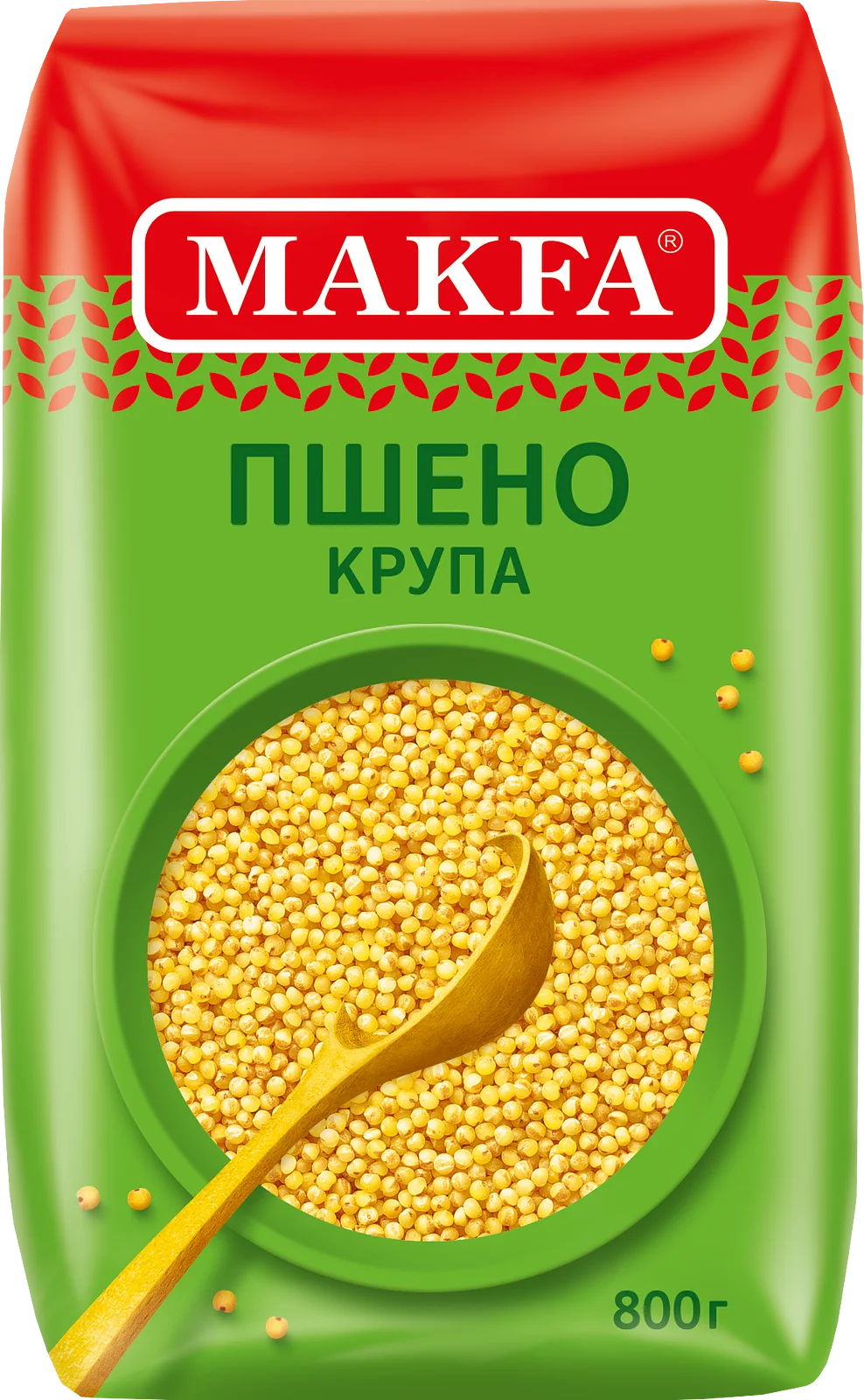 Пшено шлифованное Макфа 800г