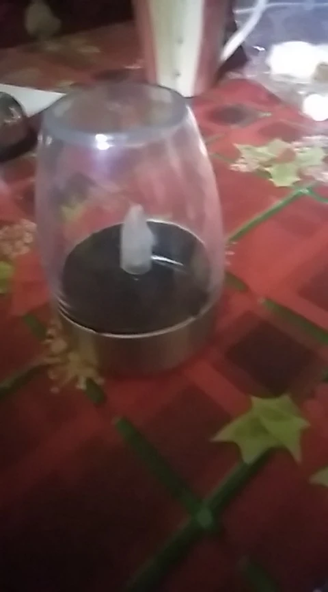 LED Solar Candles Night Light - Waterproof and Rechargeable photo review