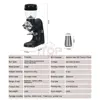 ITOP Automatic Coffee Grinder Stainless Steel Titanium Plated 75/74mm Ghost Tooth/Flat Burr Coffee Milling Professional Miller 6