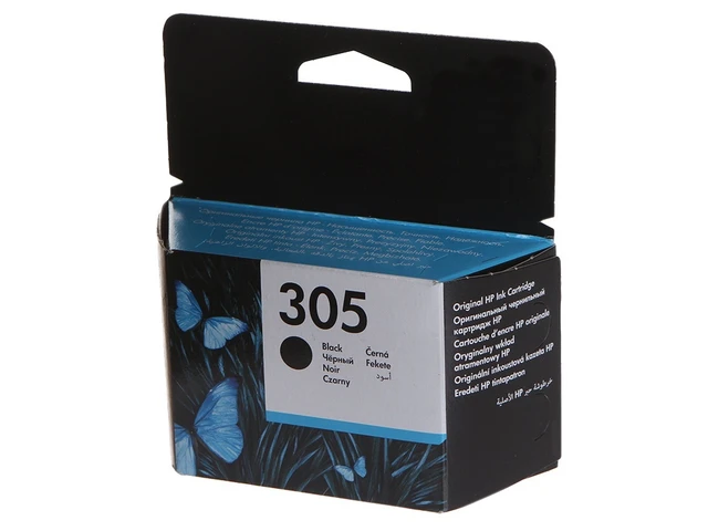 1 Cartouche d'encre originale HP 305 Noir