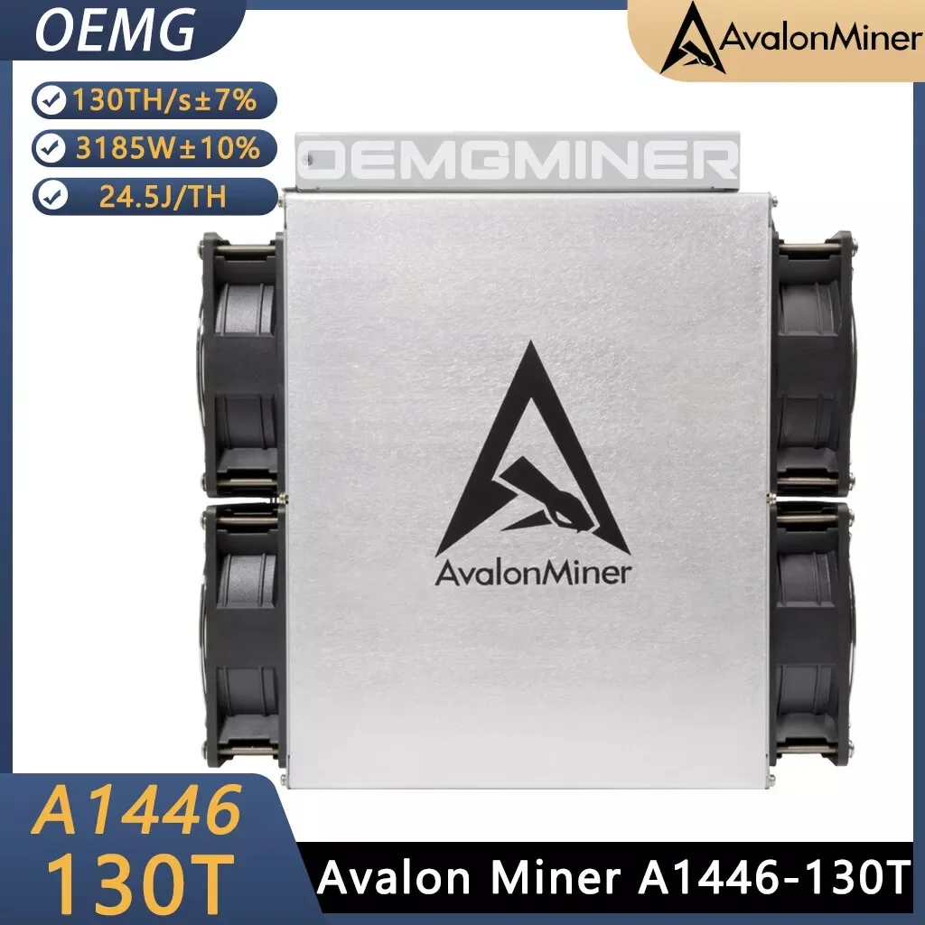 

SM Avalon A1446-136T 3310W Bitcoin Miner BTC SHA-256 algorithm