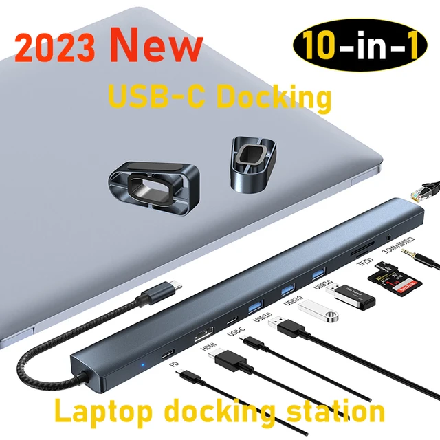 10-in-1 USB-C docking station