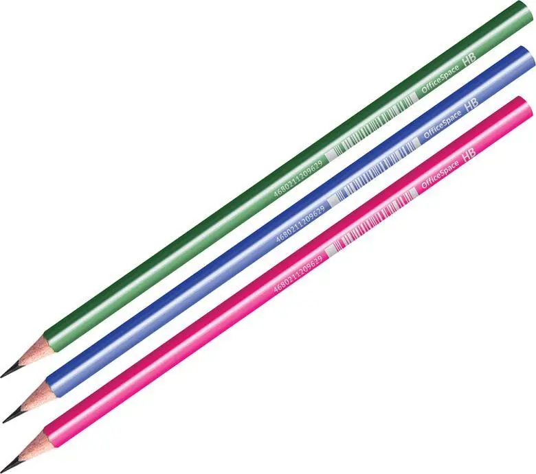 карандаш ч/г officespace, hb, черный корпус, заточен. карандаш ч/г (darvish) h dv-3242 dv-3242, изд. карандаш чернографитный staff, 1 шт. ч/гр. карандаш чернографитный bic evolution.