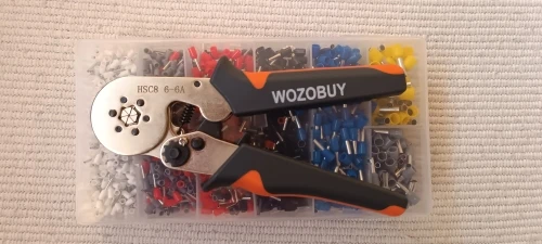Ferrule Sleeves Terminal Crimping Tools Mini Electrical Pliers HSC8 6-4/6-6(0.25-10mm²/0.25-6mm²) Wire Connection Repair Clamp photo review