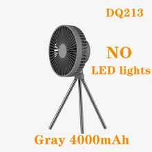  Multifunction Home Appliances USB Chargeable Desk Tripod Stand Air Cooling Fan with Night Light Outdoor Camping Ceiling Fan 