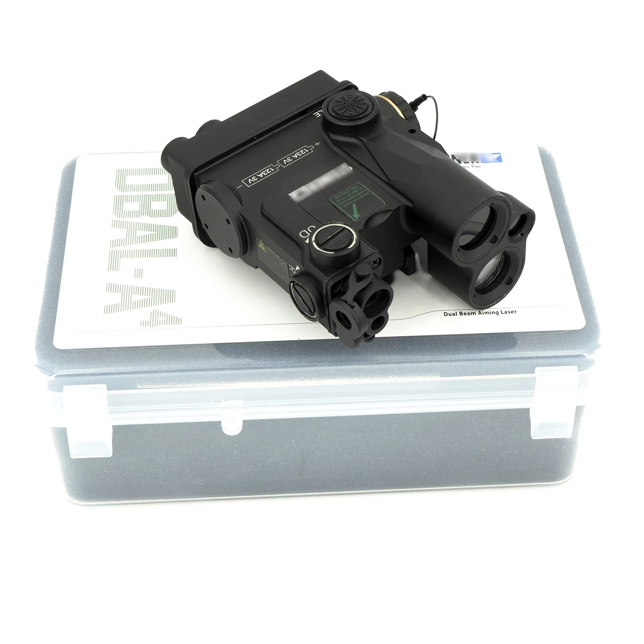 DBAL-A4 Dual Beam Aiming Laser and Light Black For Hunting, Airsoft, Tactical & Military