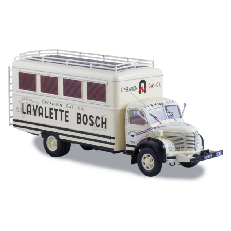 Hachette, Berliet Glc6 "Operation Gas-Oil" Truck, Scala 1:43, Miniatura Pressofusa, Camions Berliet Fleuron Du Camion Collezione Francese Senza Fascio