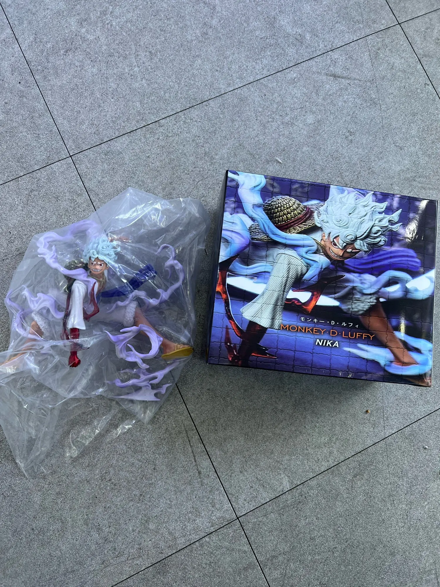 20cm One Piece Figura - Gear Fifth 5 Sun God Nika Luffy photo review