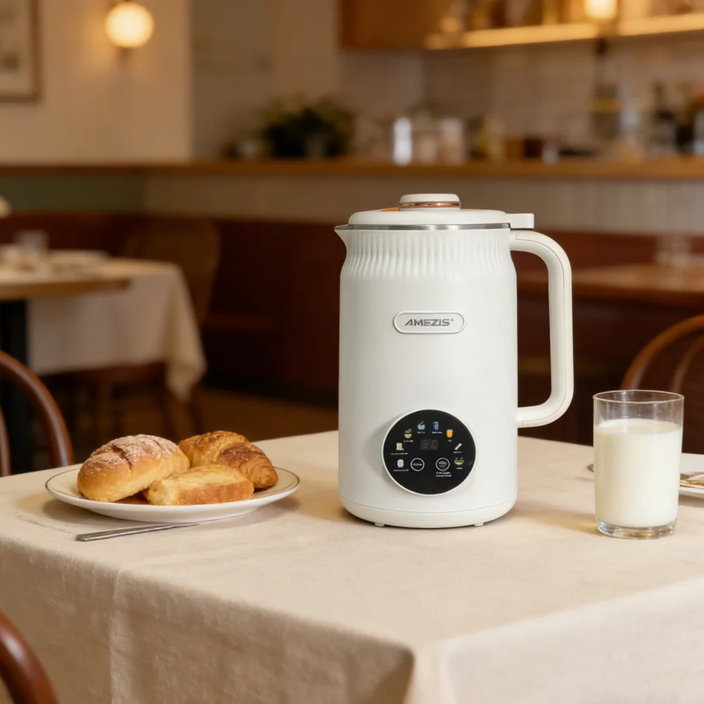 Blender with Heating Function  Soybean Milk Maker - Wall Breaking Technology for Easy Nutritious Beverage Preparation at Home
