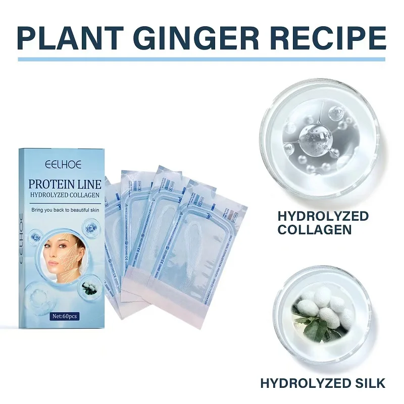 

60/120 шт., Коллагеновые Антивозрастные сыворотки для лица