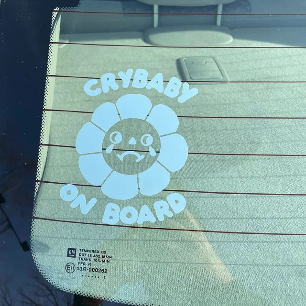 Baby on Board Car Stickers Cute Design Vinyl Decal Auto Exterior Decoration Accessories Car Bumper Sticker Window Decals - Image 4