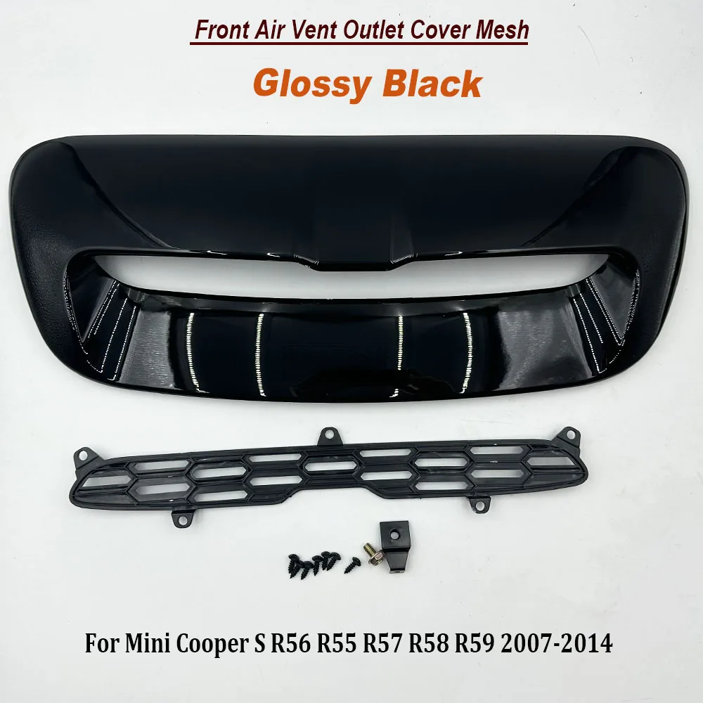Air Vent Outlet Cover New Front For Mini Cooper S R56 2007-2014 Glossy Black air vent outlet cover