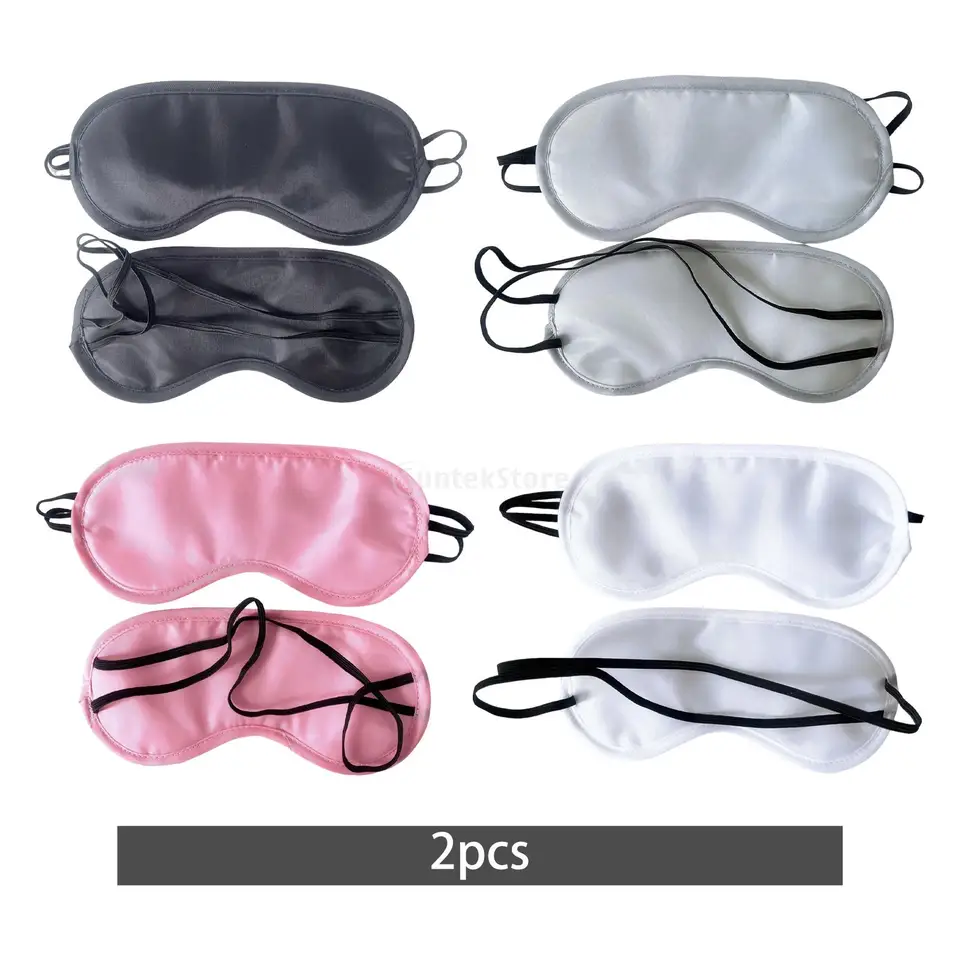 Maschera Per Dormire 3D UAMAL A Zero Pressione – In Seta Di Ghiaccio, Memory Foam, Cinturino Regolabile, 100% Oscurante, Per Donne Con Extension Ciglia E Sonno Laterale - 3