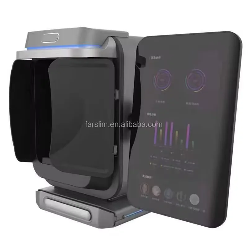 

FARSLIM New Version 3D AI Face Visia Profesional Face Scanner Analyzer Test Magic Skin Facial Intelligent Analysis Machine