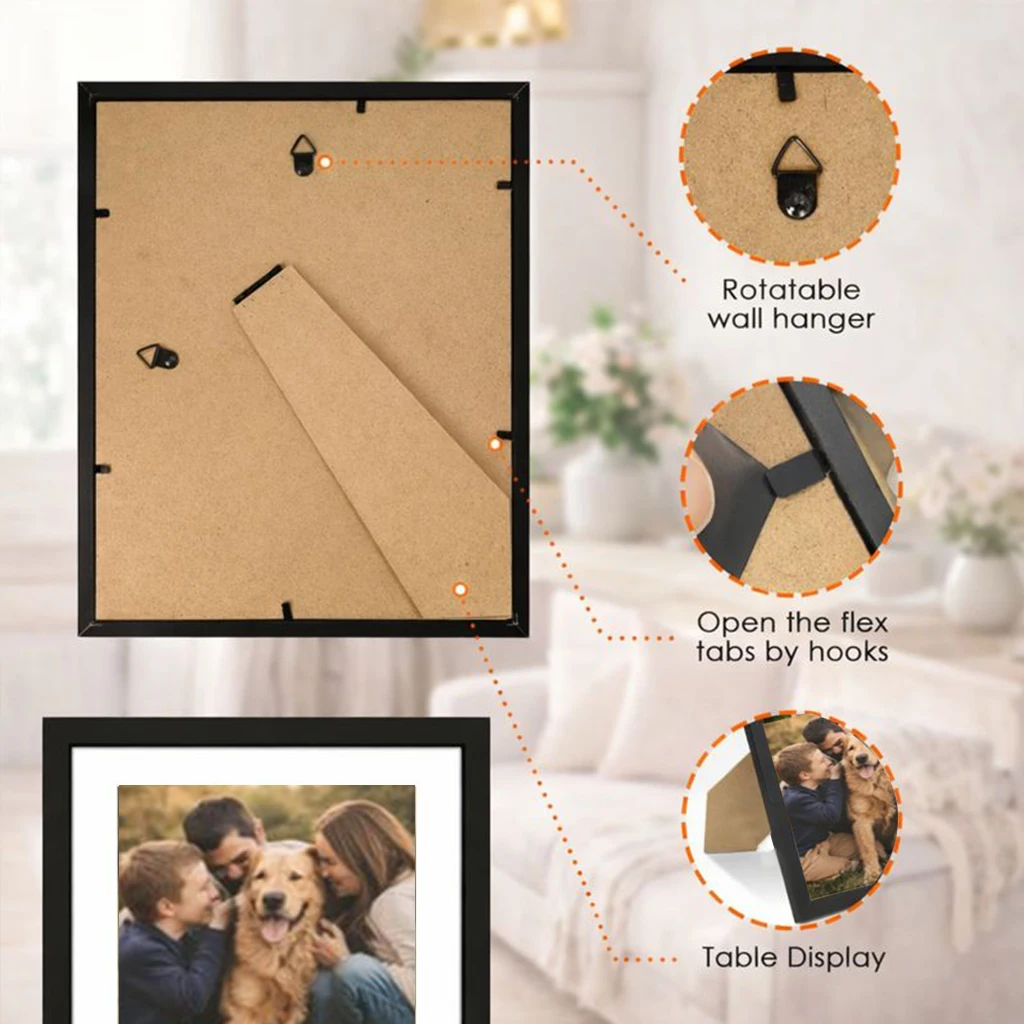 Elegant MDF Picture Frame for Home Décor – Versatile Wall Art and Tabletop Display