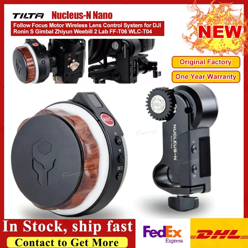 Tilta Nucleusn Nano Follow Focus Motor Wireless Lens Control System