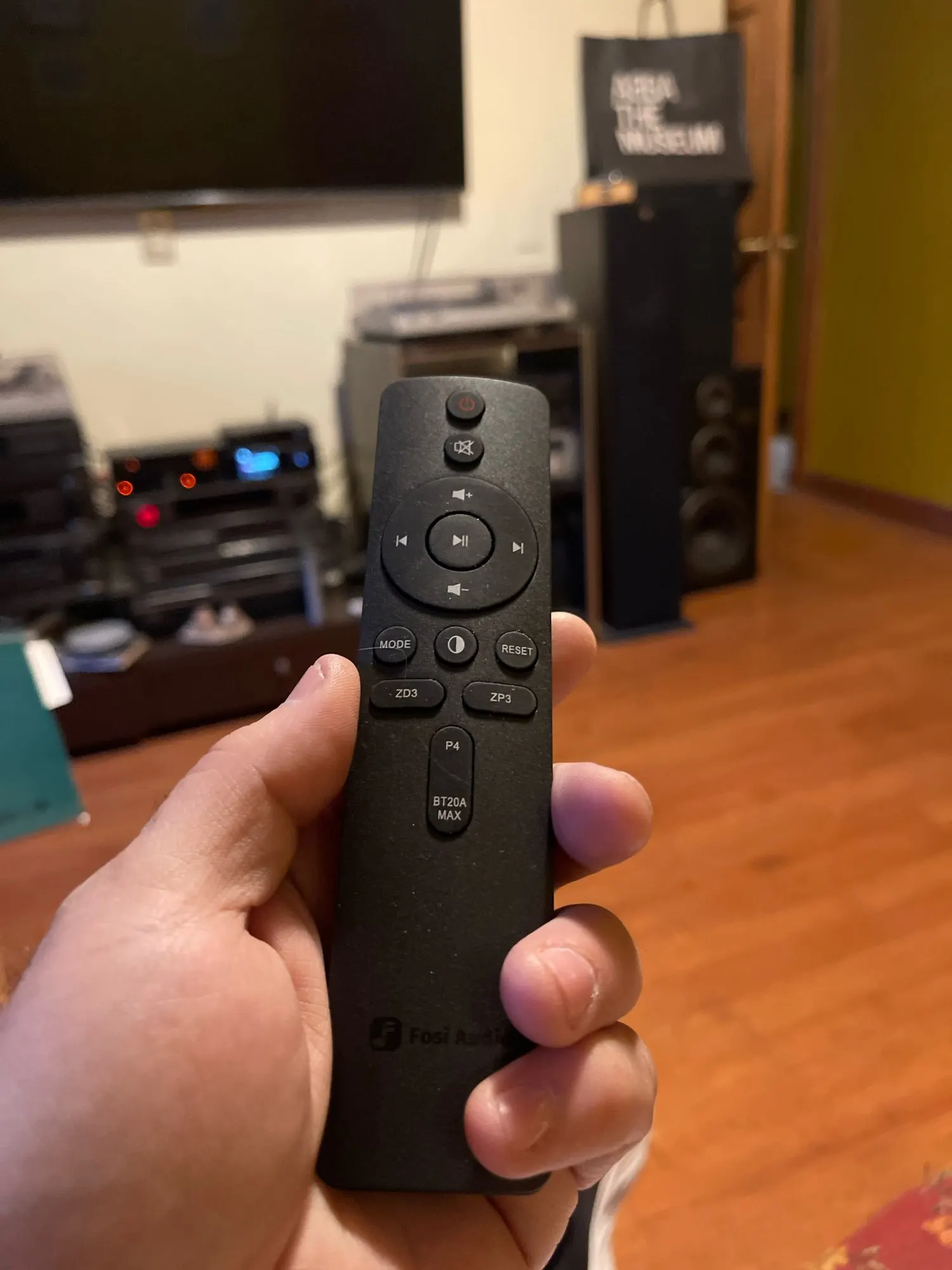 Fosi Audio ZP3 Preamplifier with 3-in/3-out XLR/RCA/SUB OUT HiFi