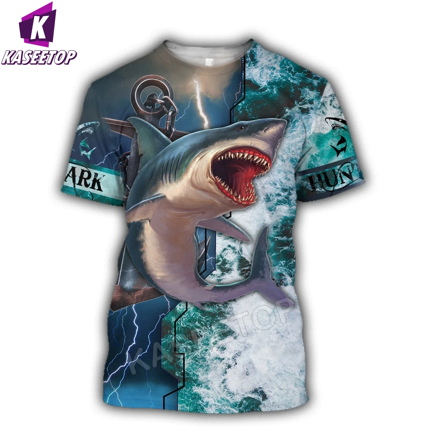 

2022 Fishing Summer Short Sleeve Fashion 3D Printed T Shirts Men's Harajuku Short Sleeve Shirts Unisex Casual Streetwear Tops