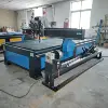 2024 Jinan Cheap Cnc Plasma Cutter 1325 1530 Cnc Plasma Cutting Machine Fiber Laser Cnc Plasma Cutting Tables With Drilling head 2