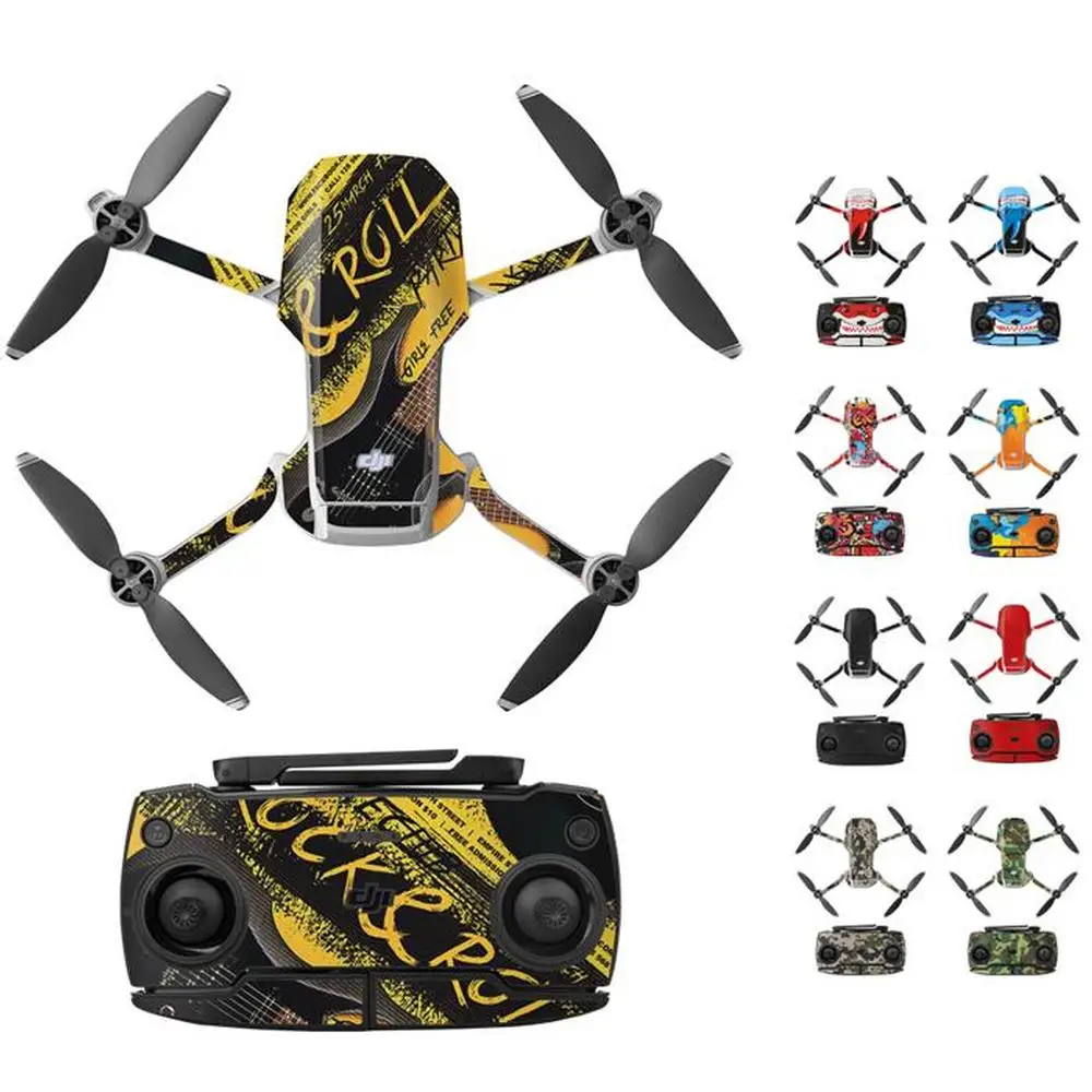 Juego de Pegatinas para Mavic Mini, MXMVM, 5x7 Pulgadas, Pegatinas, DJI Mavic Mini /2/SE, Impermeable., Skin para Mavic Mini