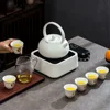 1300W Electric Ceramic Stove Household Tea and Water Stove，Intelligent Hot Pot Stove 1