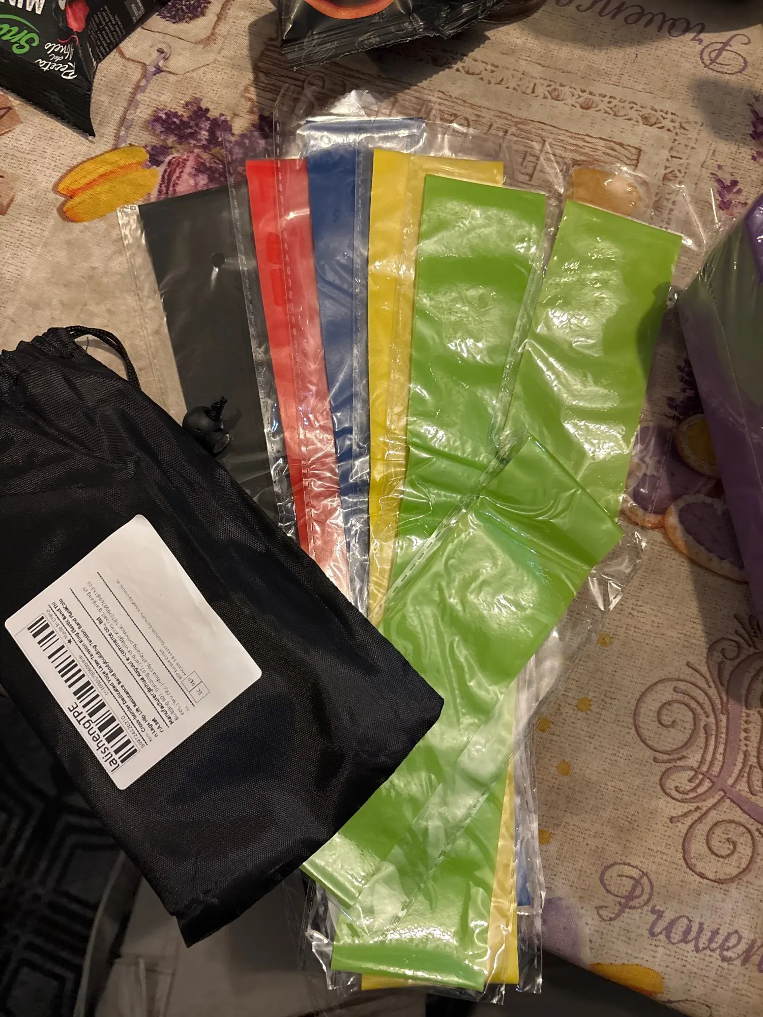 Cross-border Dedicated Yoga Latex Tension Ring Elastic Band Thin Legs Hip Lift Resistance Band photo review