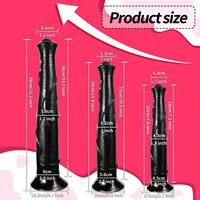 Riesige Tier Penis Lange Pferd Dildos Silikon Butt Plug Frauen Vaginale Masturbation Saugnapf Großen Schwanz Sex Spielzeug Für Homosexuell Lesben 5