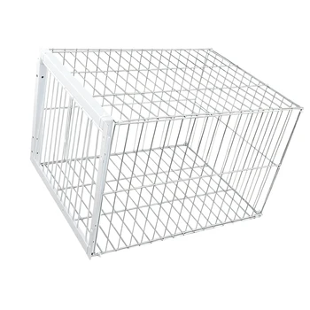 Portable Auto Bird Trap Pigeon Cage Metal Heavy Duty Farms Rust Resistant Coop Cage for Large Birds Duck Bird Supplies
