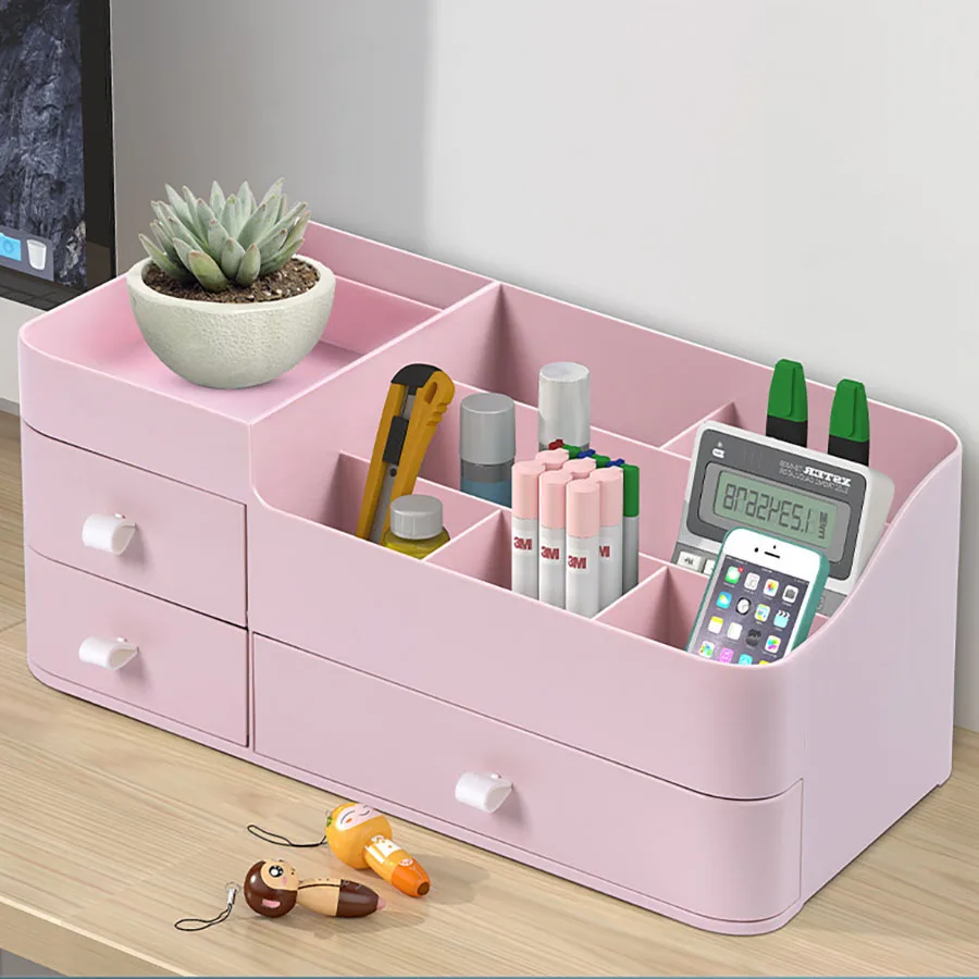 KUUJOJO Cosmetic Makeup Organizer Make Up & Jewelry Storage, Case & Display Spacious Design Great Holder for Bathroom, Vanity 6