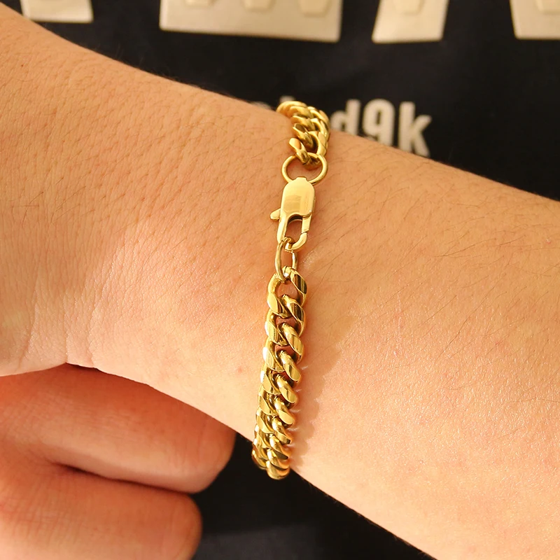 Catena Di Corda 14k Solida Bianca / Oro Giallo 2mm, 3mm O 3,8mm - Foto 4