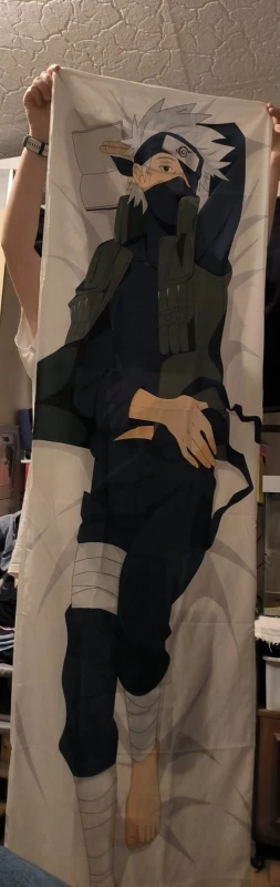 180 см крутой мужской Hatake Kakashi Dakimakura обнимающая Подушка Чехол Otaku постельное белье
