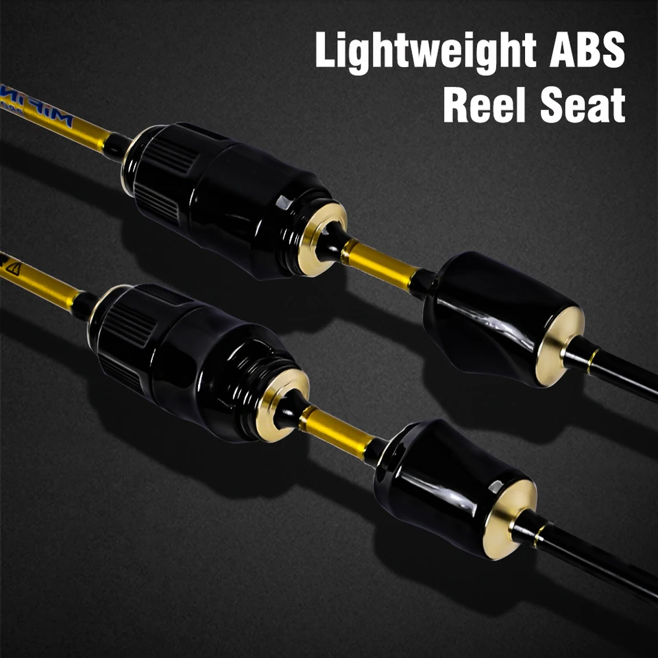 Mifine-ムールドローヘッド超軽量スピニングフィッシングロッド,カーボンファイバールアー,フライジリング,ソリッドチップ,0.3-1.5g,30t Mifine-超軽量スピニングフィッシングロッド,重量0-5g⁄1-7g⁄3-11g 1.8m⁄1.95m⁄2.05m - AliExpress