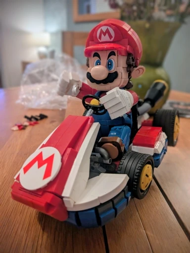 2025 Disney Mario Bros 1972pcs Standard Kart Classic Game Racing Building Blocks