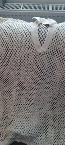 Bohemian Hollow-Out Beach Cover Up - Long Sleeve Mini Dress photo review