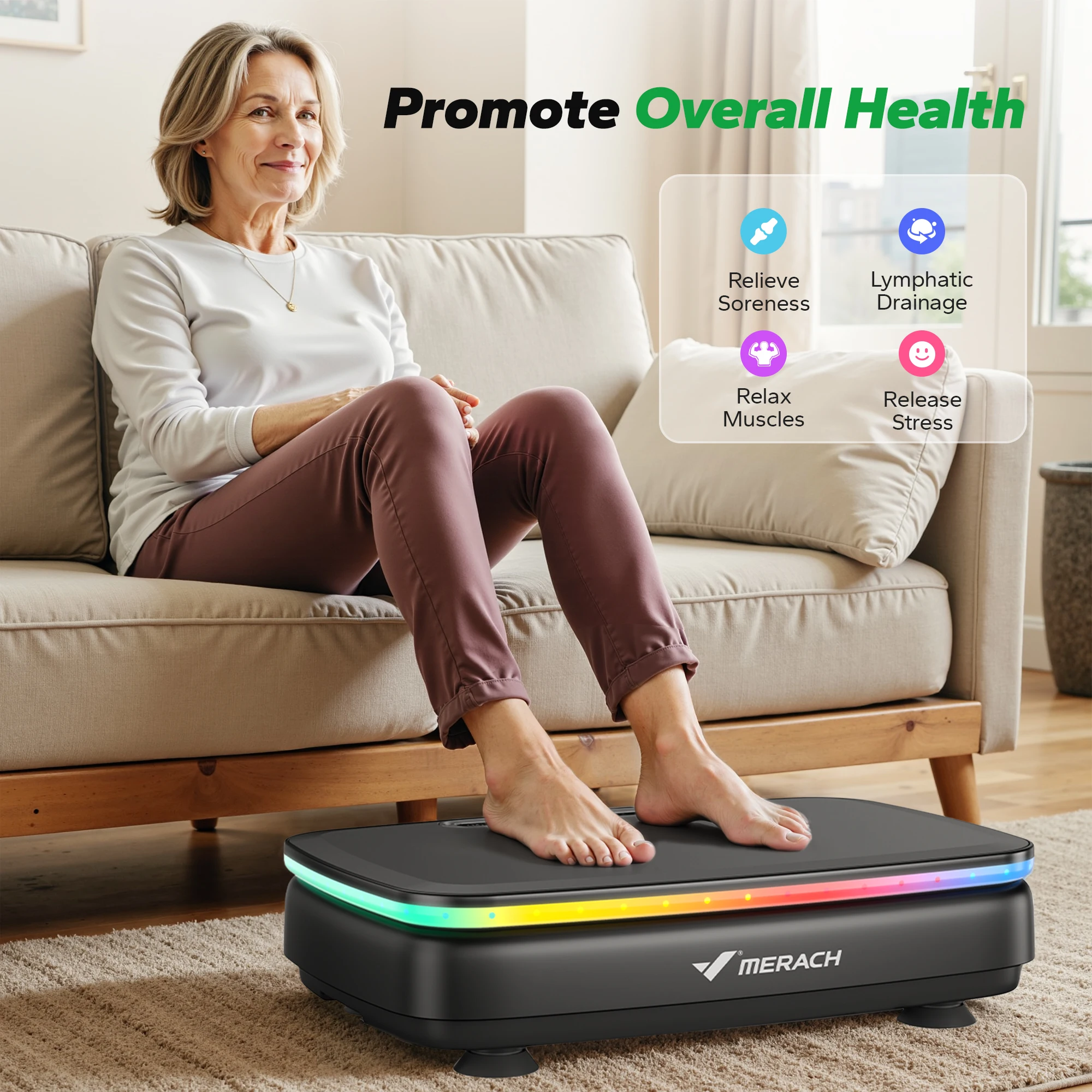 MERACH Vibration Plate 5