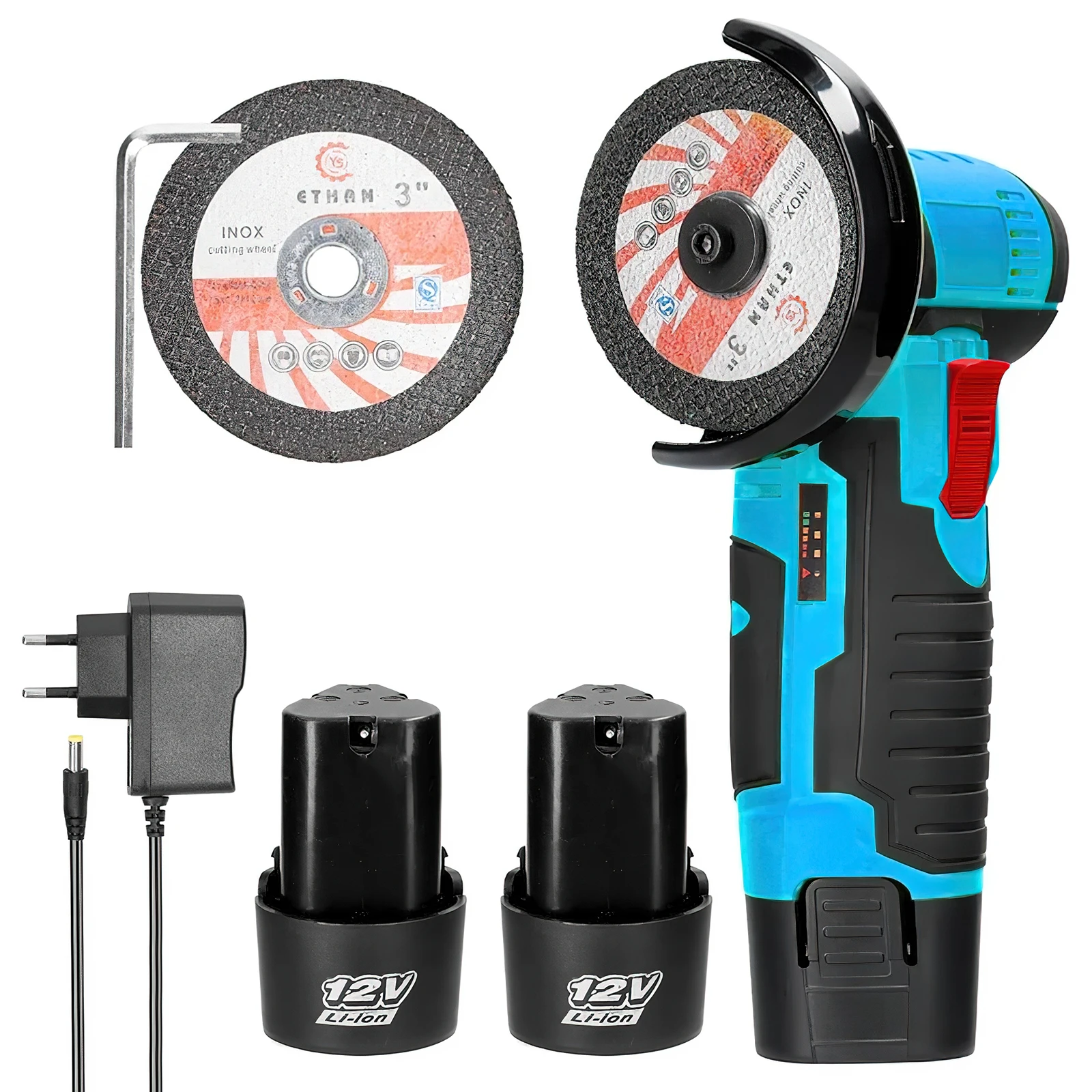 Meuleuse D'angle électrique Multifonction 90° - 350W, 110V/220V - Neuf Avec Garantie