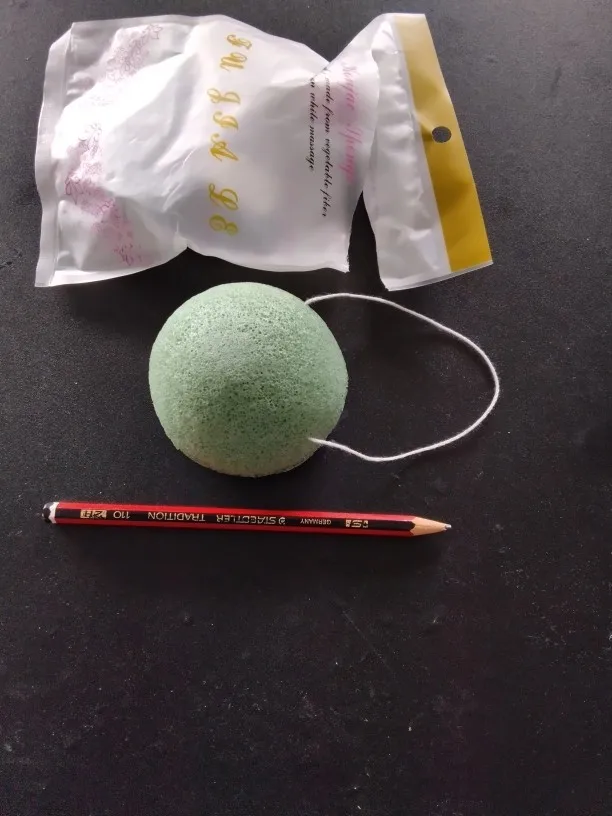 Pack 3 éponges Konjac, Charbon, Thé vert