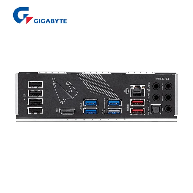 GIGABYTE New GA X570 AORUS ELITE ATX AMD X570 DDR4 4733(O.C.)MHz M.2 USB 3.2 128G Double Channel Socket AM4 Motherboard 5