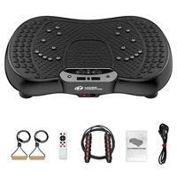 Vibration Plate Fitness Platform Full Body Shaker Exercise Machine for Weight Loss Fat Burning Power Waver Workout for Women Men 6