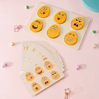 Montessori Toys for Toddlers Wooden Changing Egg Expression Puzzle Expression Matching Game Parent-Child Interaction Game 1