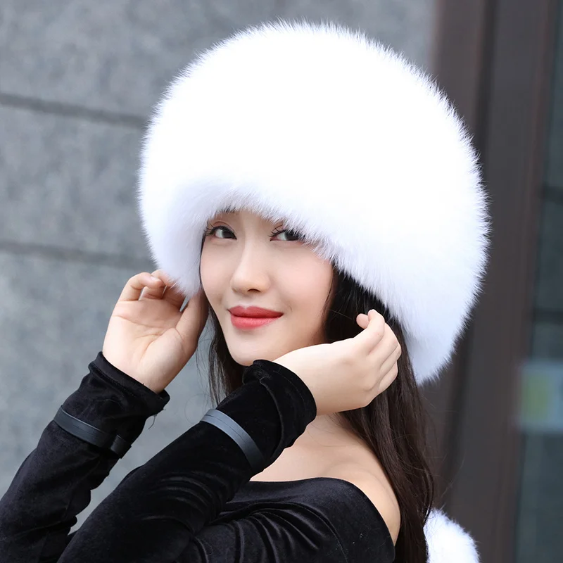 Pack of 12 Faux Fox Fur Pompoms for Hats High Density Immitated Real Fur  Pompoms With Buckle DIY Hat - AliExpress