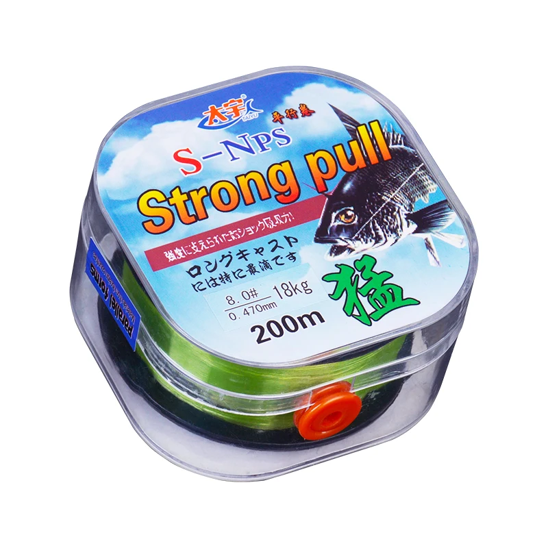 200M Nylon Fishing Line 2-33LB Japanese Durable Monofilament Sea/Freshwater Main Line Leader Fishing Wire For Carp Fishing