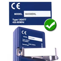 For MotorLift 84330EML 84333EML 84335EML 84330E 84333E 84335E 8747EML Gate Remote Control 433.92MHz Garage Door Opener 2