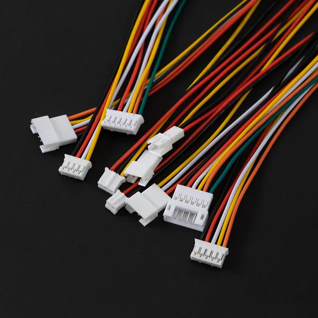 5Pairs Mini Micro JST PH Male Female Plug Connector With Wire Cables  2.0 2P 3P 4P 5P 6PIN  100mm 200mm