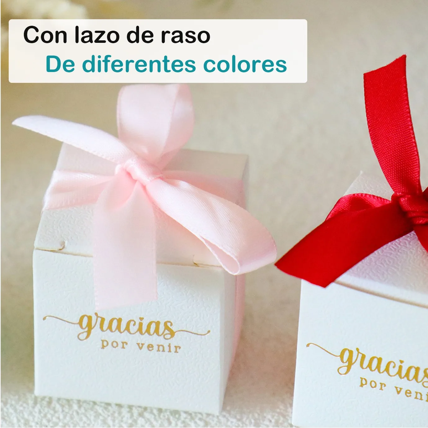 Lote de 10 a 60 unidades de cajas de carton para regalos, cajas pequeñas, regalos  para cumpleaños infantil invitados, detalles para invitados bodas, baby  shower, comunion, detalle bautizo, bodas ideas, Regalantes Store -  AliExpress