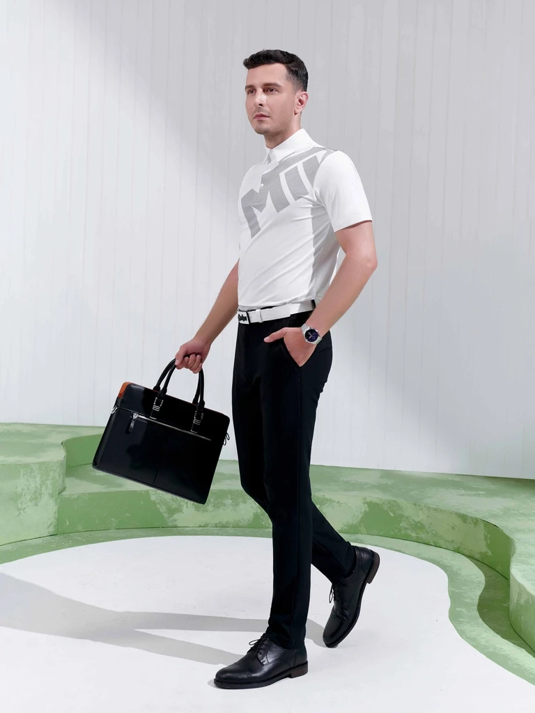 

Mipa Flexfit Bottom for Men Special Weave Helps Prevent Light Penetrates for Sports Regular Fit Spring Autumn Men's Golf Pants