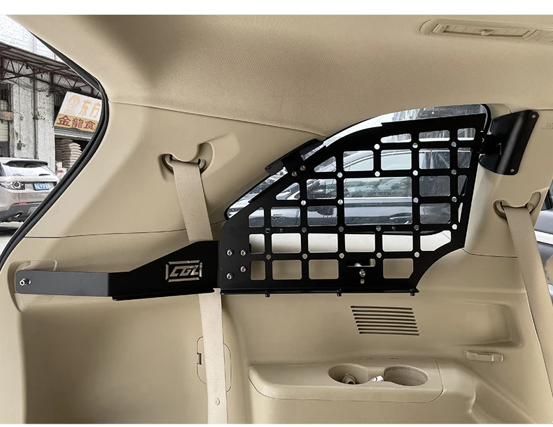 

For Toyota Highlander 2015-2019 Car Accessories Side Window Bracket Modification Storage Panel Rear Trunk Molle panel